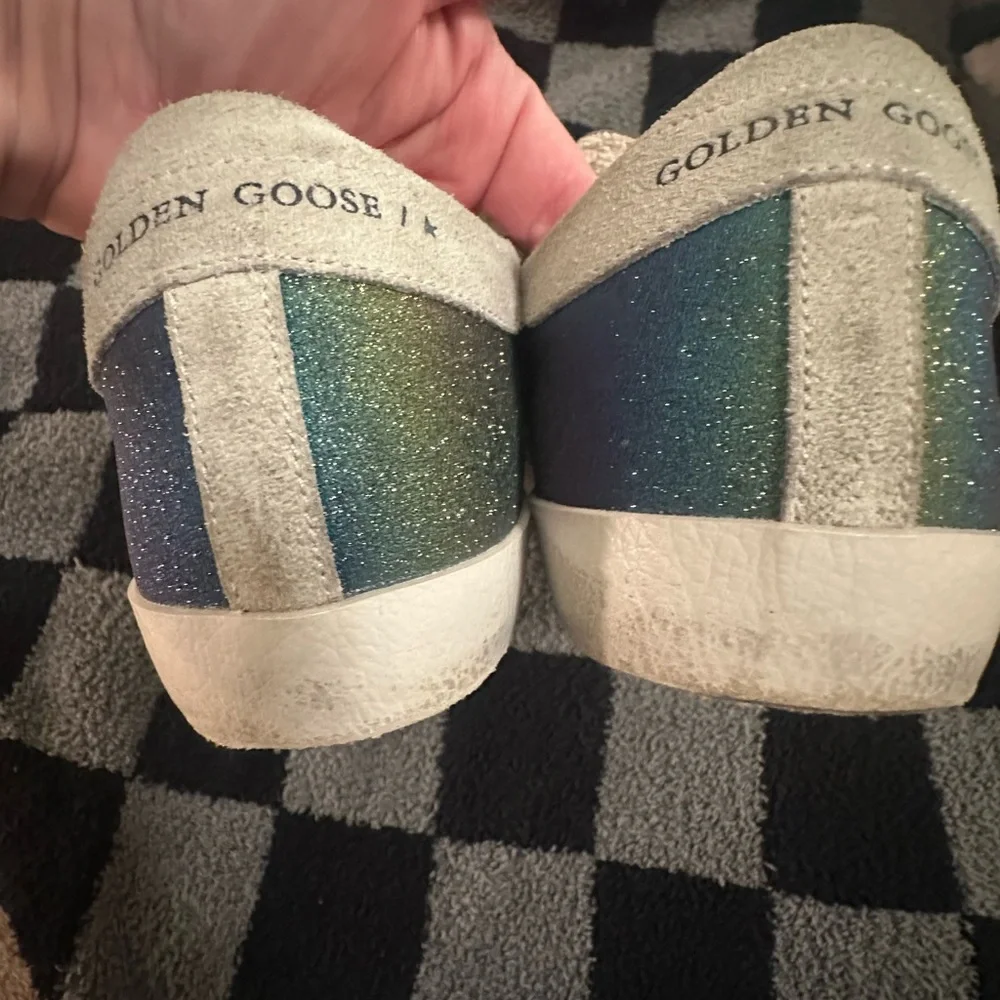 Golden Goose Matte Glitter Superstars size 37 - Picture 5 of 13